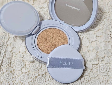 Skin breathing cushion Cloud/Healus/クッションファンデーションを使ったクチコミ(3枚目)