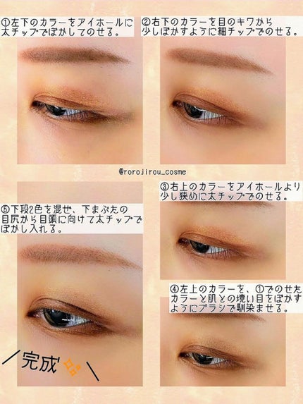 アイカラーレーション/LUNASOL/アイシャドウパレットを使ったクチコミ(5枚目)