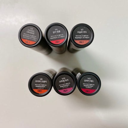 ザ ファースト ベルベット ティント シーズン1/MERZY/リップティントを使ったクチコミ(2枚目)