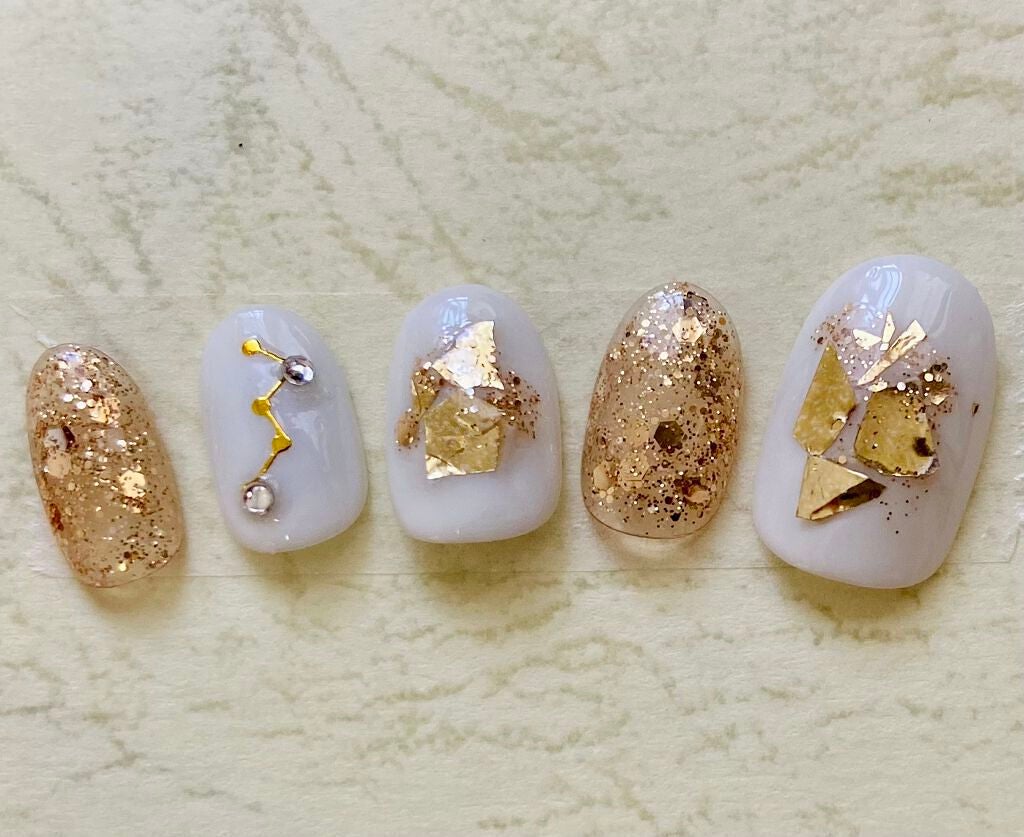 ジェルネイル(ライト対応)/セリア/ジェルネイルを使ったクチコミ(2枚目)