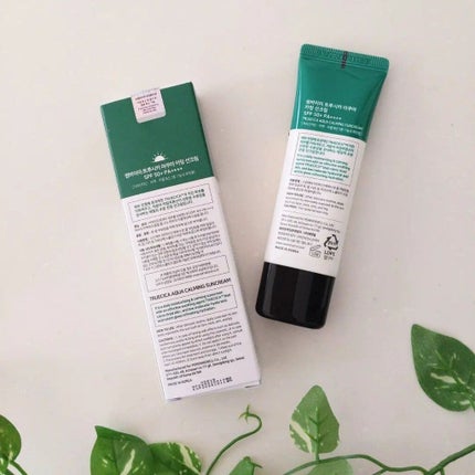 TRUECICA アクアカーミング日焼け止め/SOME BY MI/日焼け止めクリームを使ったクチコミ(2枚目)