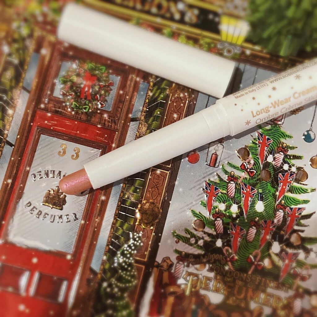 ロングウェア クリーム シャドウ スティック マルチクロム インカンデスント/BOBBI BROWN/スティックアイシャドウを使ったクチコミ（2枚目）