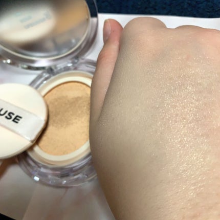 スキンチューンヴィーガンカバークッション/AMUSE/クッションファンデーションを使ったクチコミ(4枚目)