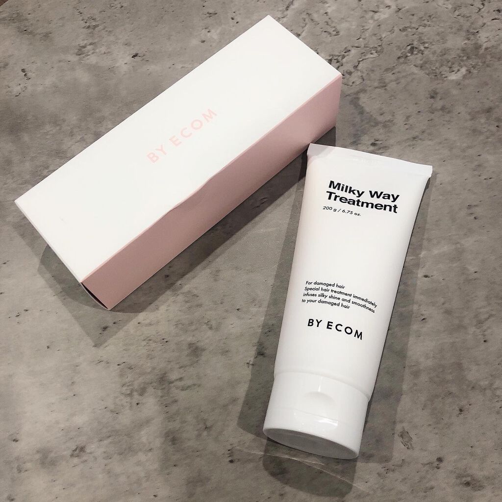 ミルキーウェイトトリートメント/BY ECOM/洗い流すヘアトリートメントを使ったクチコミ(1枚目)