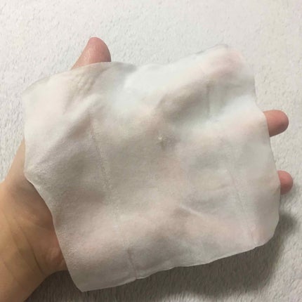 メイク落とし ふくだけコットン うるおいリッチ/ビオレ/クレンジングシートを使ったクチコミ(2枚目)