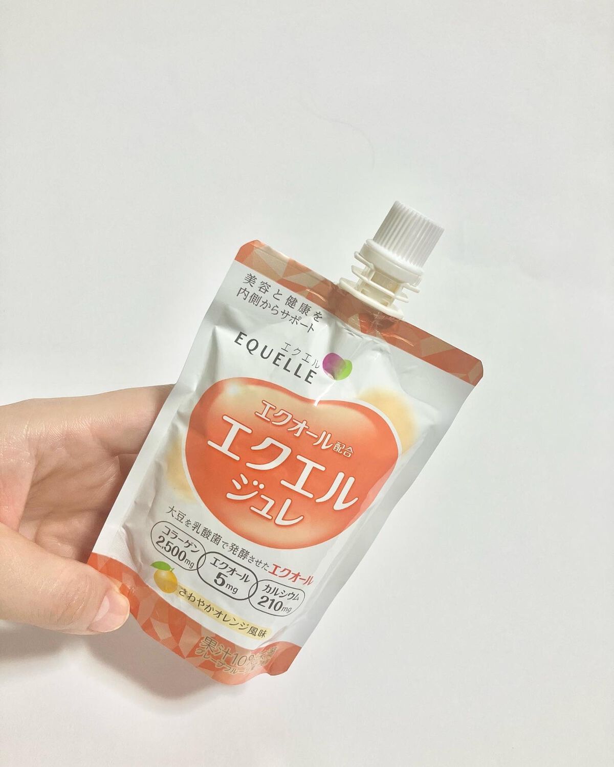 エクエル ジュレ さわやかオレンジ風味/大塚製薬/ゼリー飲料を使ったクチコミ（2枚目）