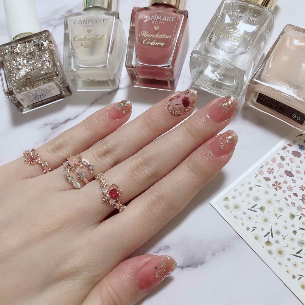 カラフルネイルズ/キャンメイク/マニキュアを使ったクチコミ(2枚目)