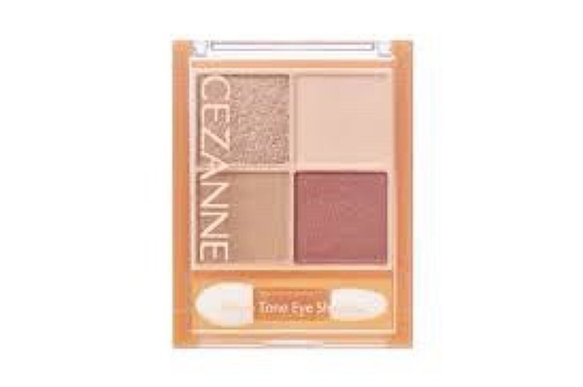 ベージュトーンアイシャドウ/CEZANNE/アイシャドウパレットを使ったクチコミ(1枚目)