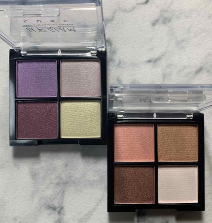 UR GLAM LUXE 4 COLORS EYESHADOW PALLET/U R GLAM/アイシャドウパレットを使ったクチコミ(2枚目)