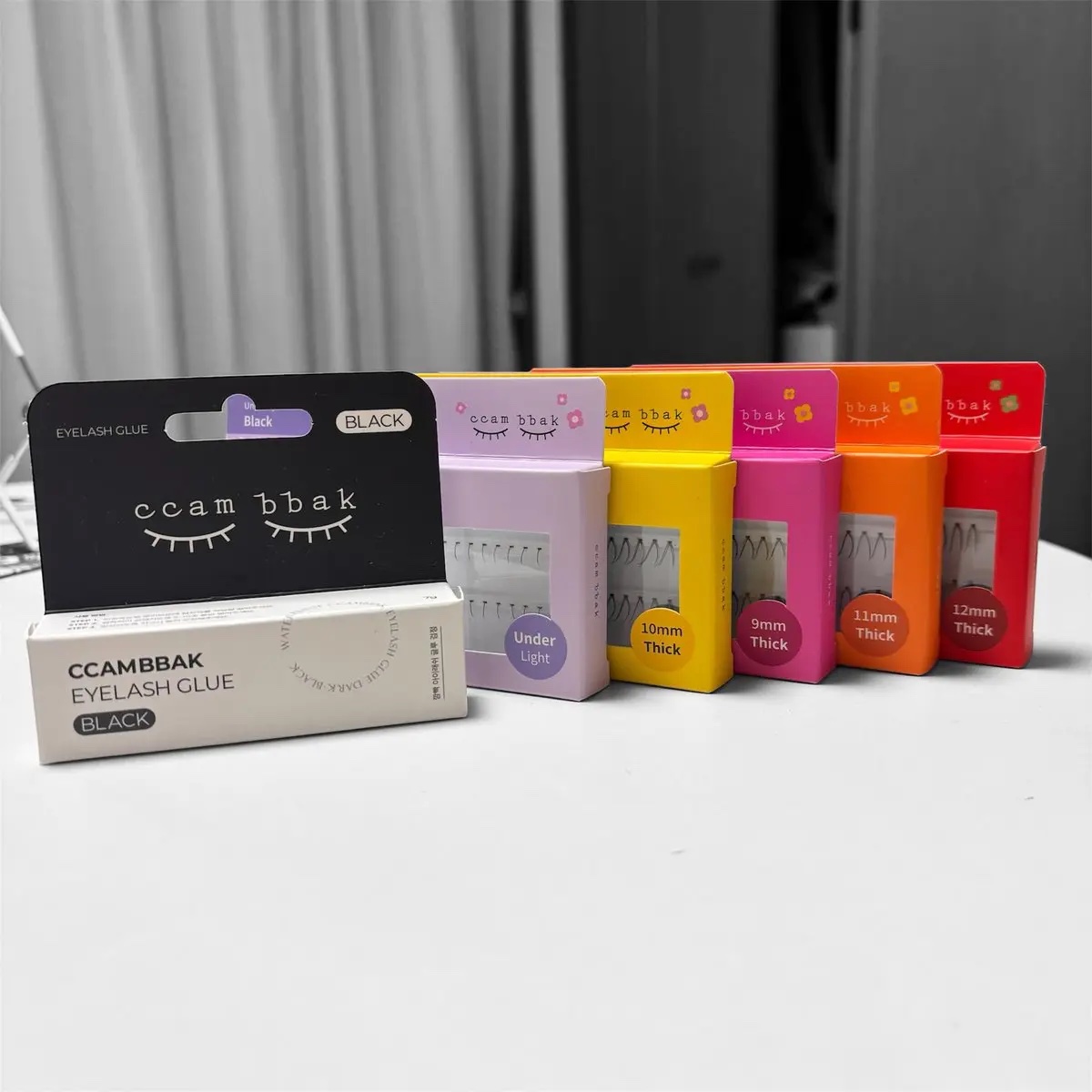 eyelash 10mm deep yellow/CCAM BBAK/つけまつげを使ったクチコミ（1枚目）