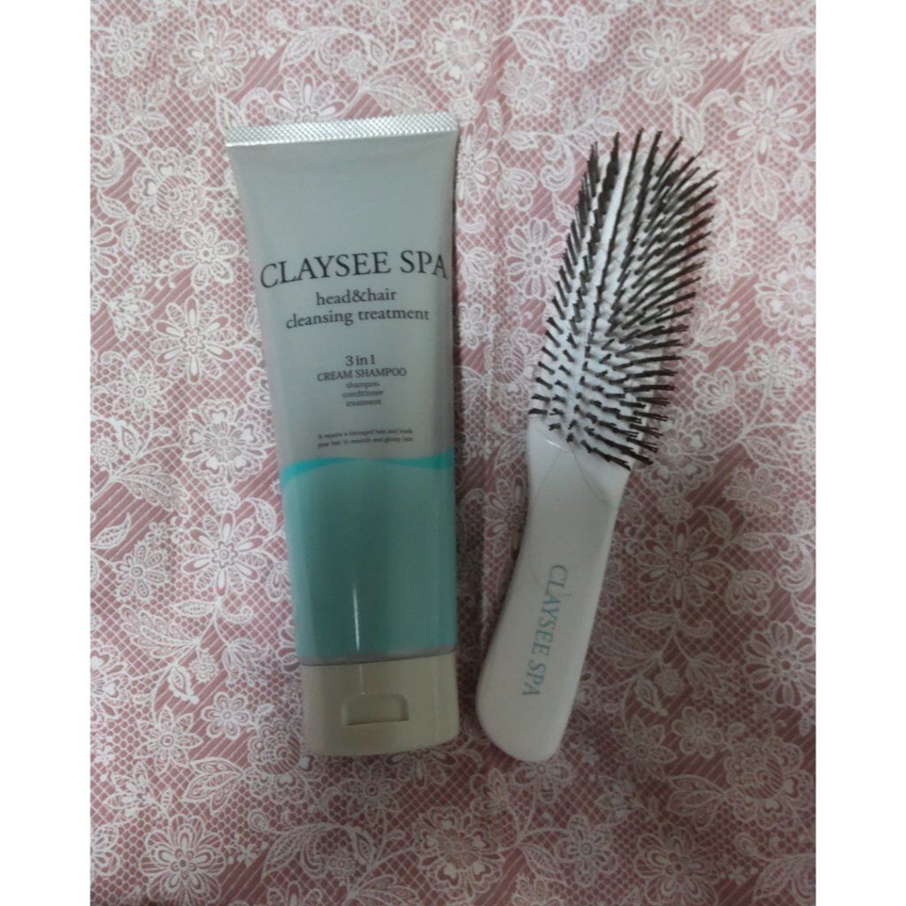 ヘッド＆ヘアクレンジングトリートメント/CLAYSEE SPA/市販シャンプーを使ったクチコミ（3枚目）