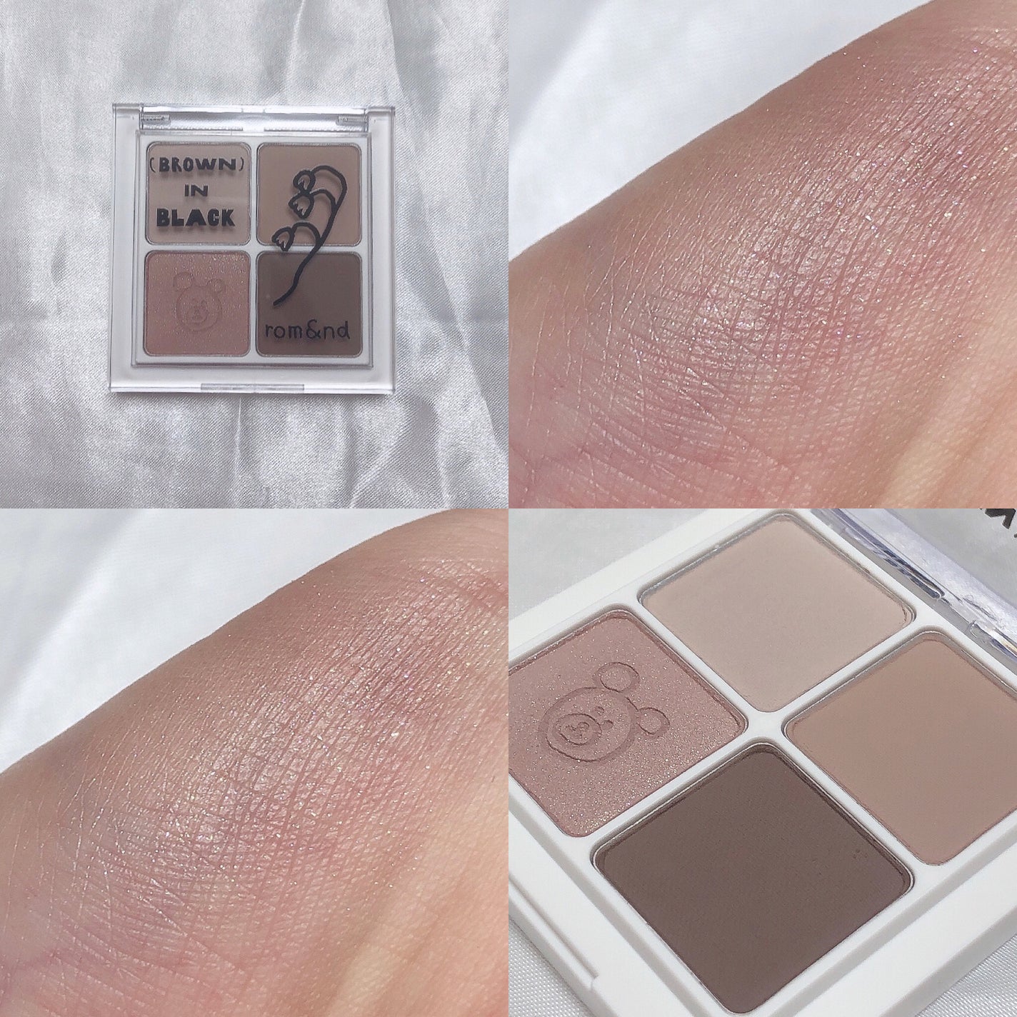 ベターザンアイズ/rom&nd/アイシャドウパレットを使ったクチコミ(2枚目)