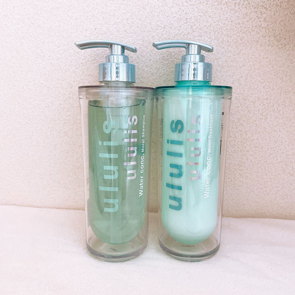 ウォーターコンク モイストシャンプー/ヘアトリートメント/ululis/市販シャンプーを使ったクチコミ(2枚目)
