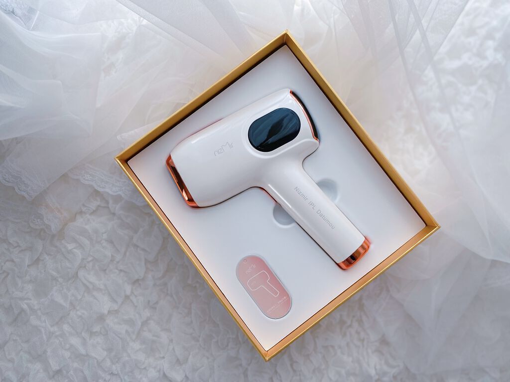 サファイヤIPL光脱毛器/NiZmir/家庭用脱毛器を使ったクチコミ（2枚目）