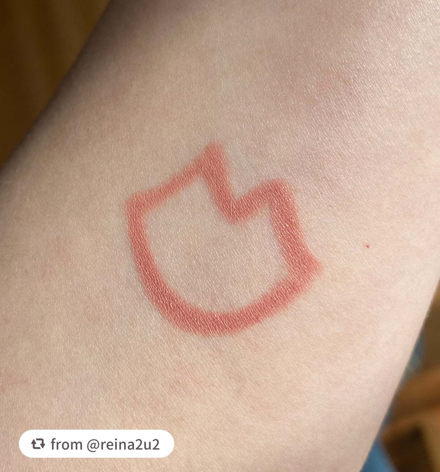 リップ ライナー/ちふれ/リップライナーを使ったクチコミ(2枚目)