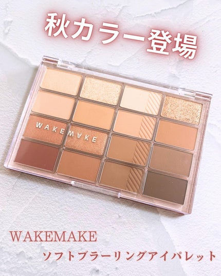 ソフトブラーリングアイパレット/wakemake/アイシャドウパレットを使ったクチコミ(1枚目)