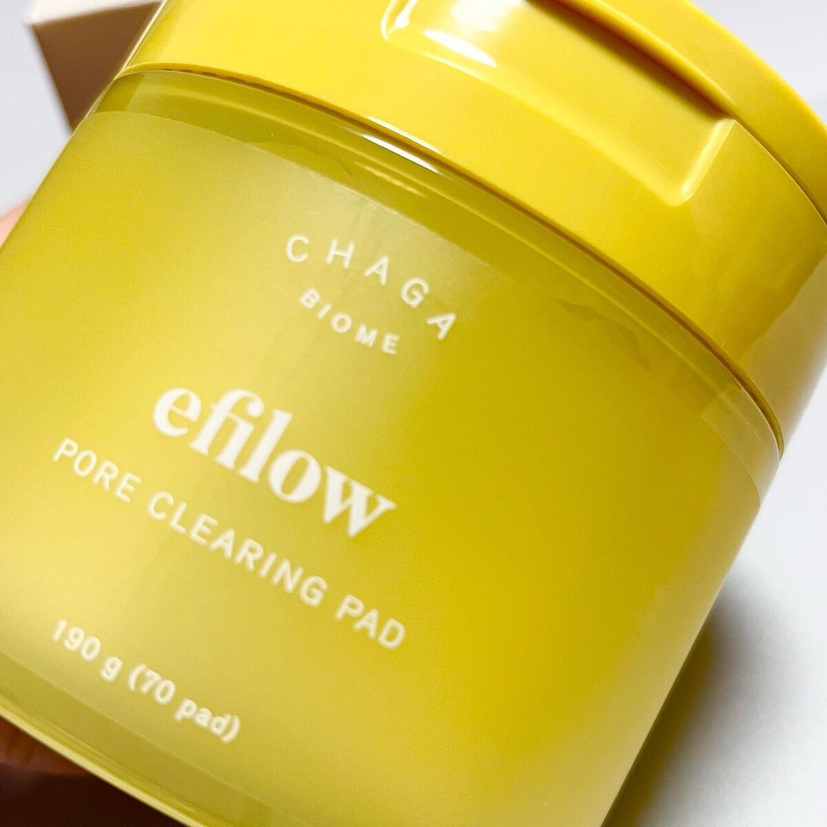 キメケア カバノアナタケバイオーム毛穴パッド/efilow/トナーパッドを使ったクチコミ（1枚目）