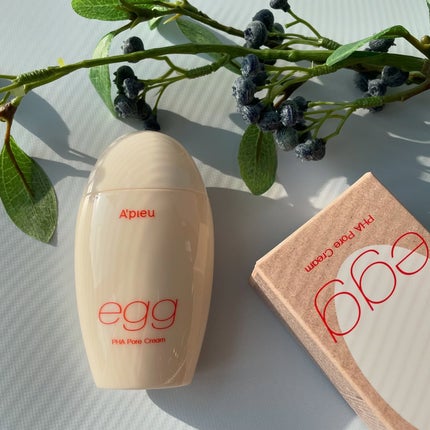 毛穴レスむき卵肌クリーム/A’pieu/フェイスクリームを使ったクチコミ(1枚目)