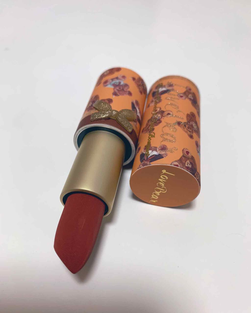 ラブベアリップスティック/FlowerKnows/口紅を使ったクチコミ(2枚目)