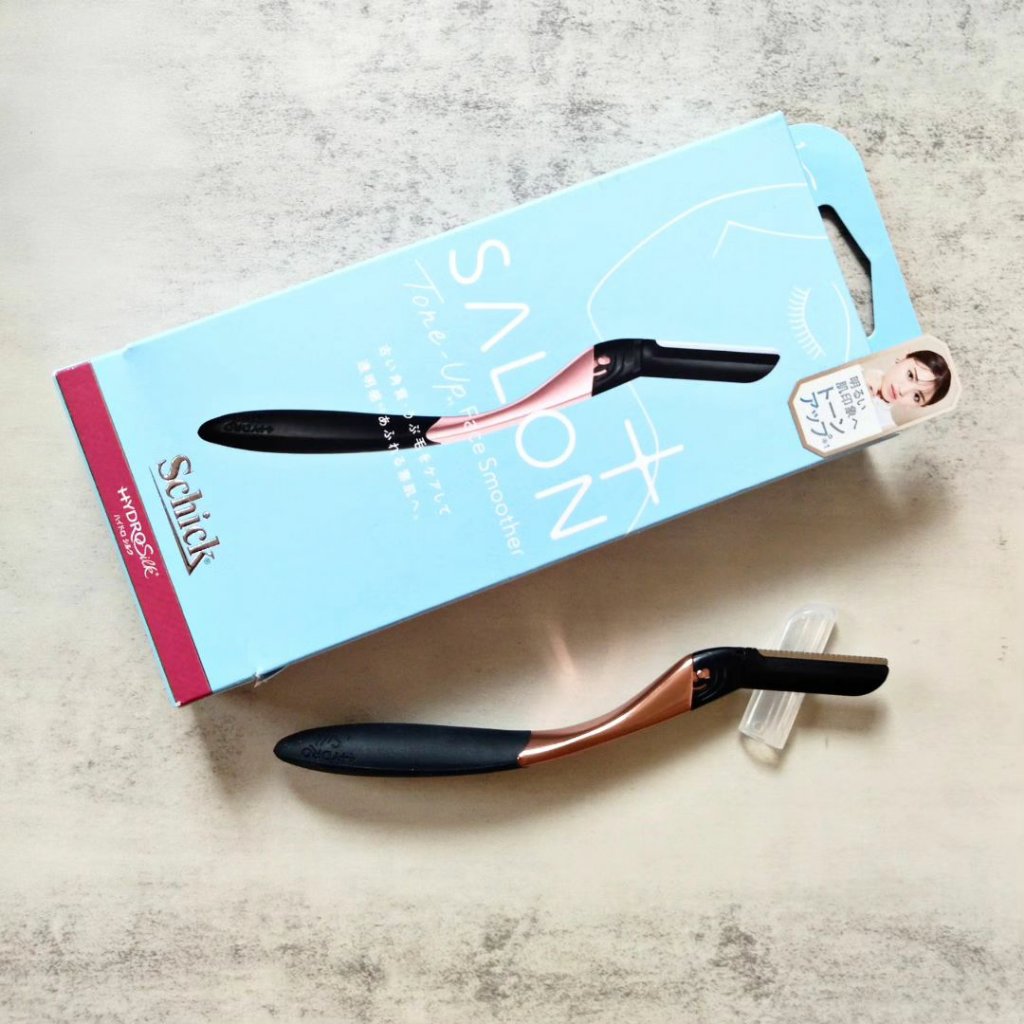 サロンプラス トーンアップ フェイススムーサー ホルダー（刃付き）/サロンプラス/シェーバーを使ったクチコミ（1枚目）