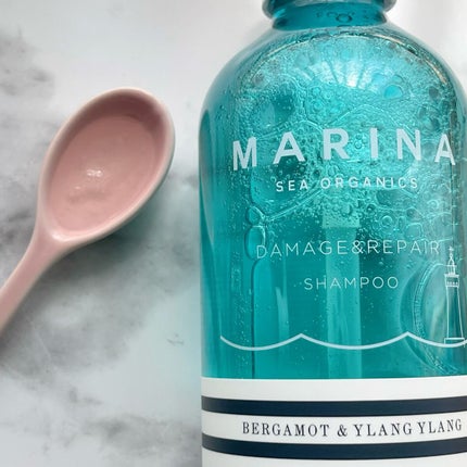 ダメージリペアシャンプー&トリートメント/マリーナシーオーガニック/市販シャンプーを使ったクチコミ(2枚目)