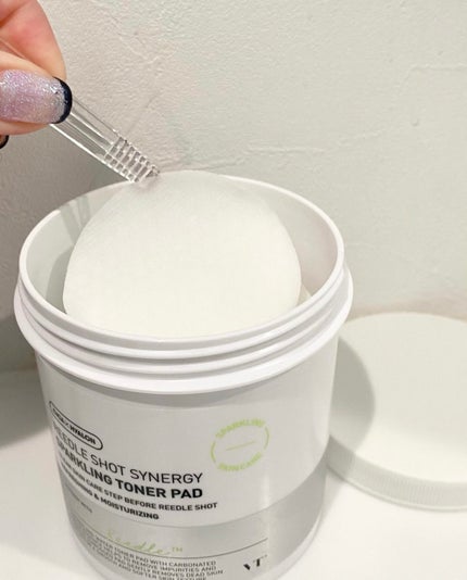 リードルショットシナジースパークリングトナーパッド/VT/トナーパッドを使ったクチコミ(4枚目)