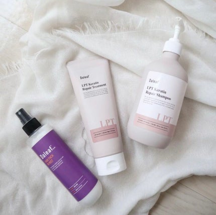 LPTケラチンリペアトリートメント/Daleaf/洗い流すヘアトリートメントを使ったクチコミ(3枚目)