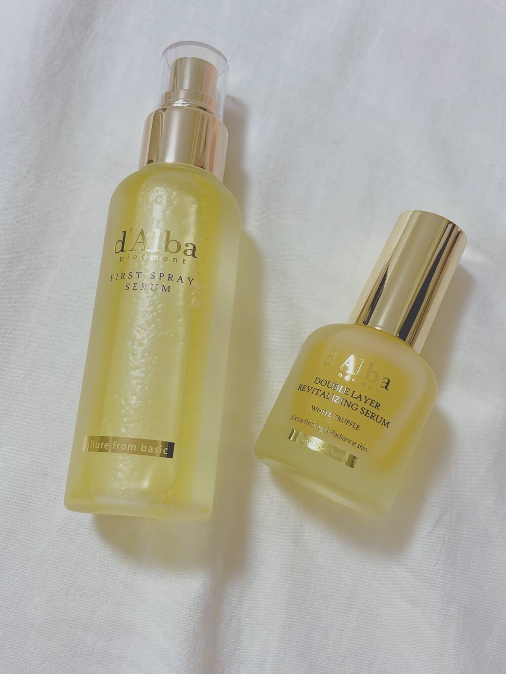 ダルバ ホワイトトリュフファーストスプレーセラム/ダルバ/ミスト状化粧水を使ったクチコミ（3枚目）