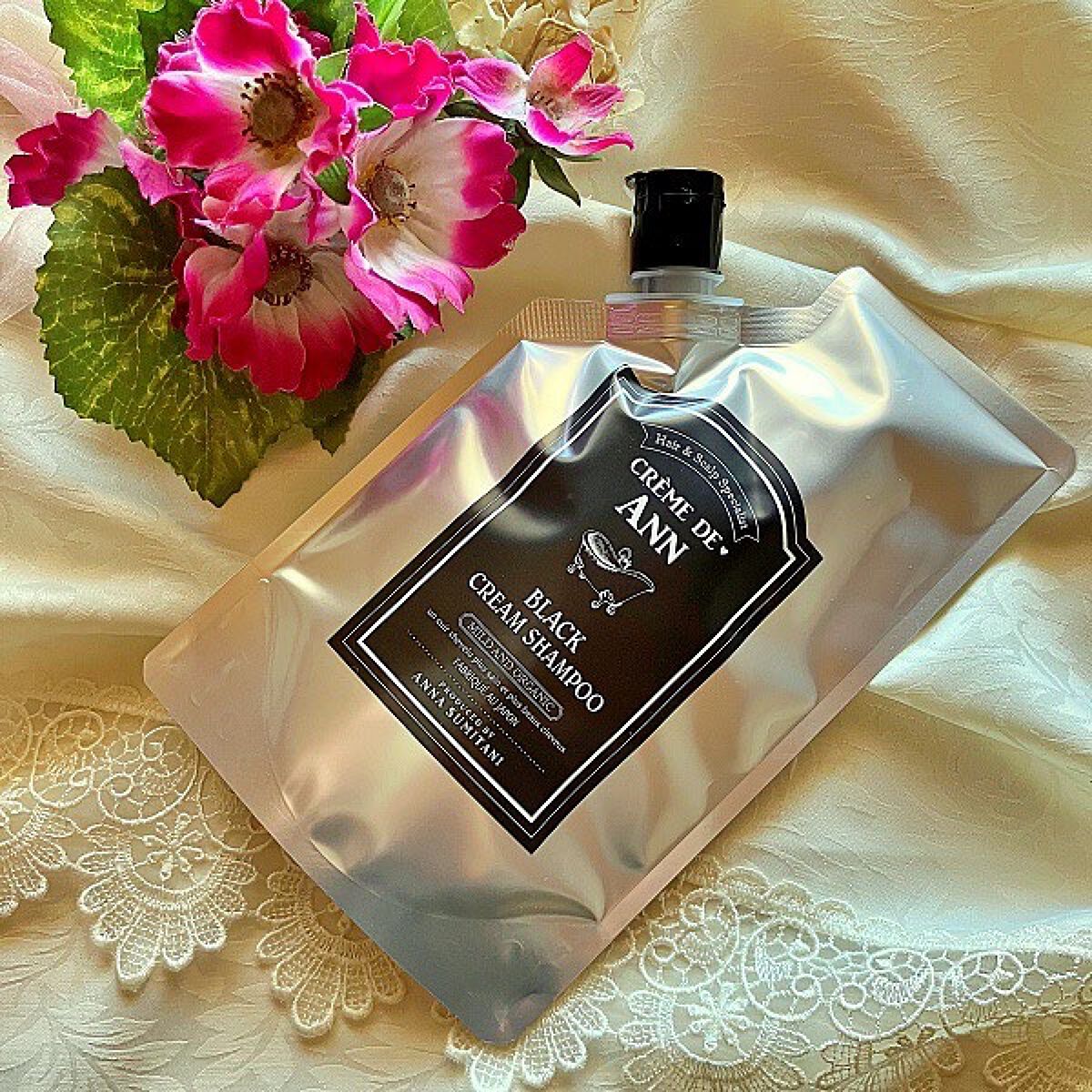 ブラッククリームシャンプー/creme de Ann/市販シャンプーを使ったクチコミ（1枚目）