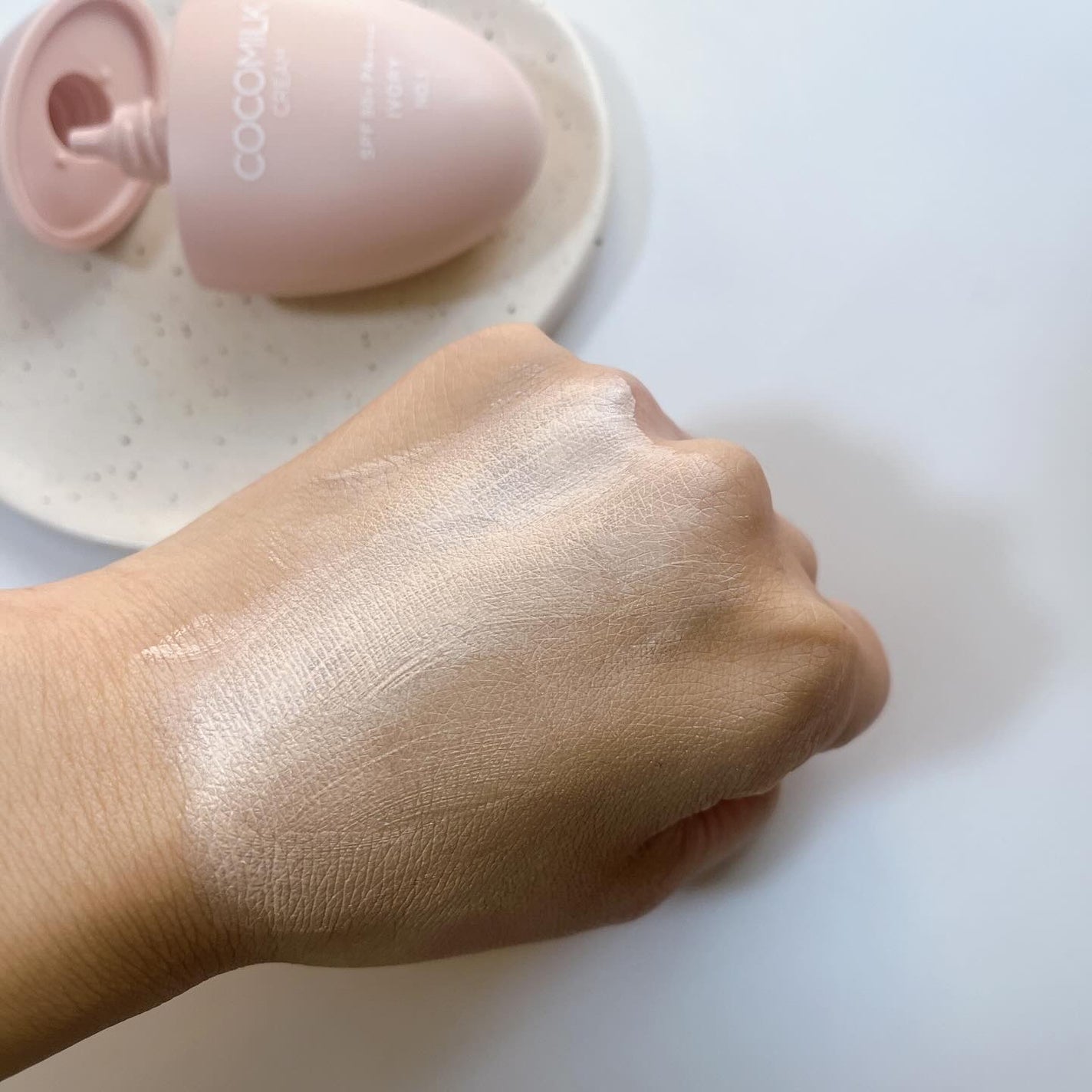 ココミルククリーム/CHOSUNGAH BEAUTY/化粧下地を使ったクチコミ(4枚目)