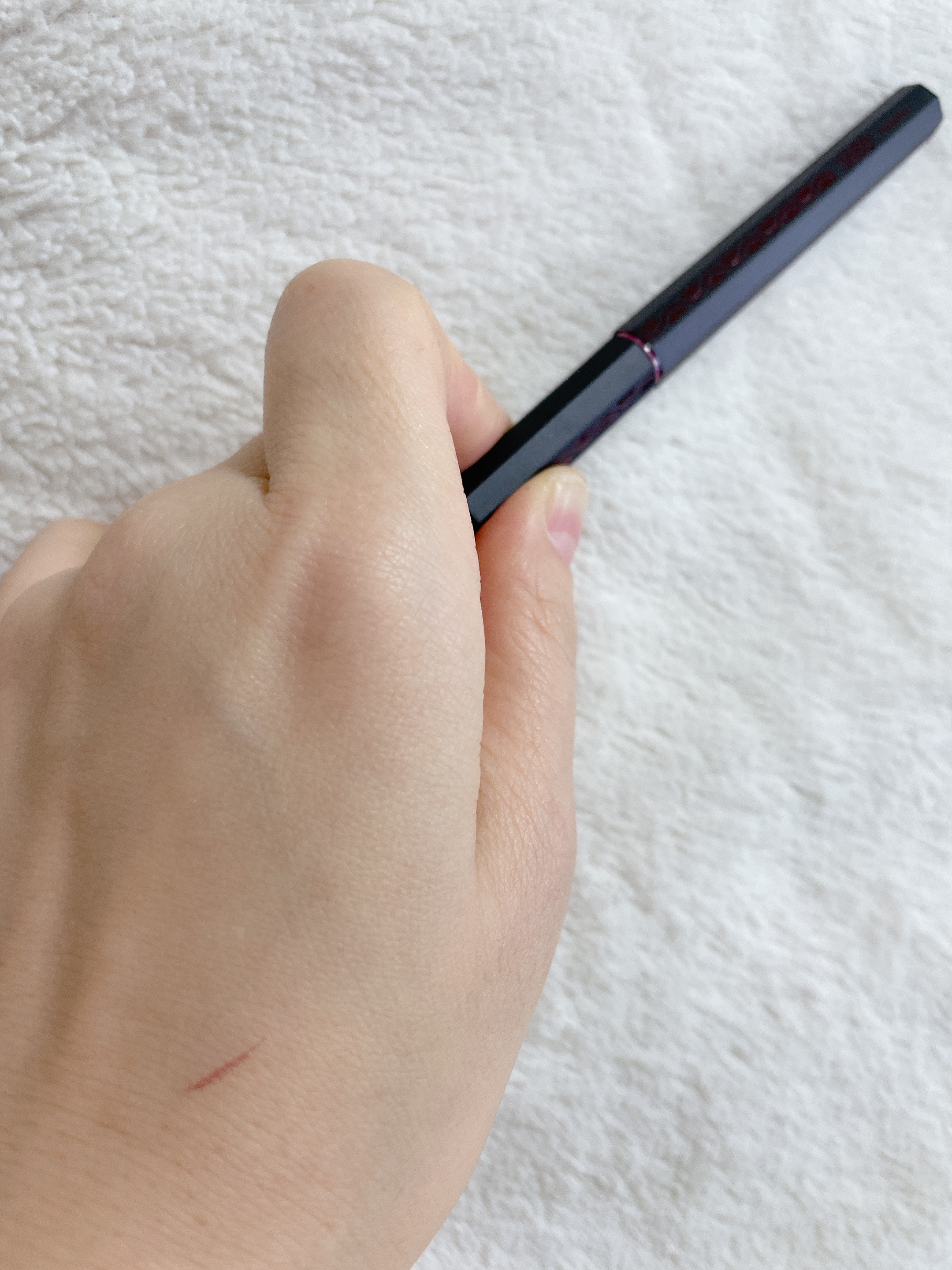 リキッドアイライナー  バーガンディー(Burgundy)/3650/リキッドアイライナーを使ったクチコミ（3枚目）