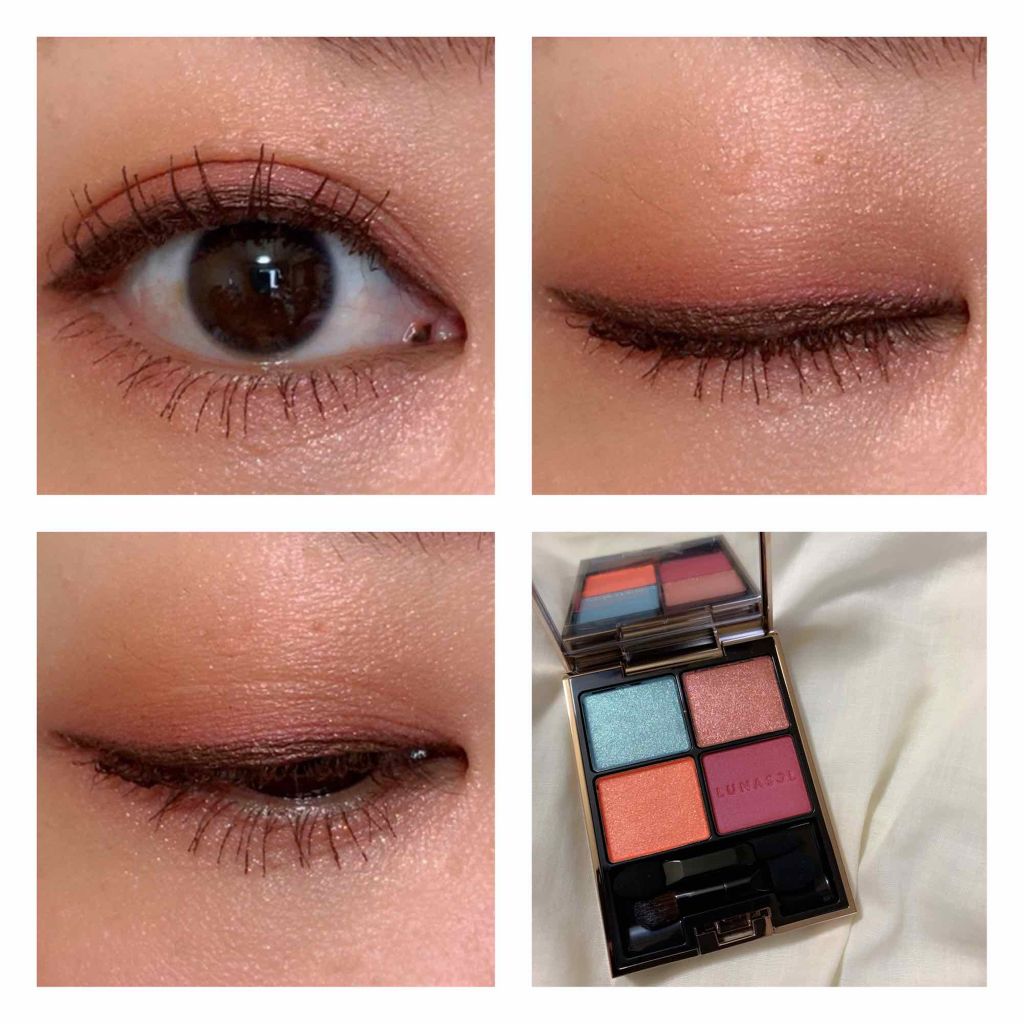 アイカラーレーション/LUNASOL/アイシャドウパレットを使ったクチコミ（3枚目）