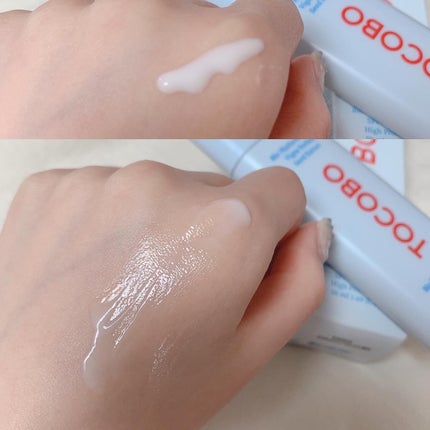 バイオウォータリーサンクリーム/TOCOBO/日焼け止めクリームを使ったクチコミ(2枚目)