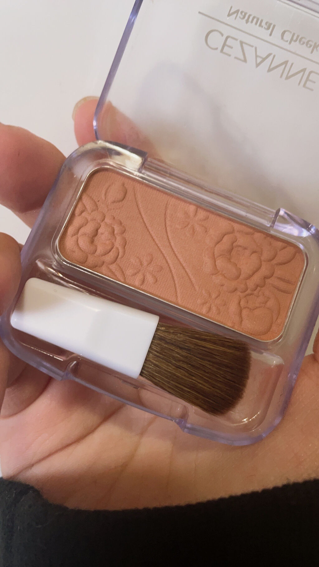 ナチュラル チークN/CEZANNE/パウダーチークを使ったクチコミ（1枚目）