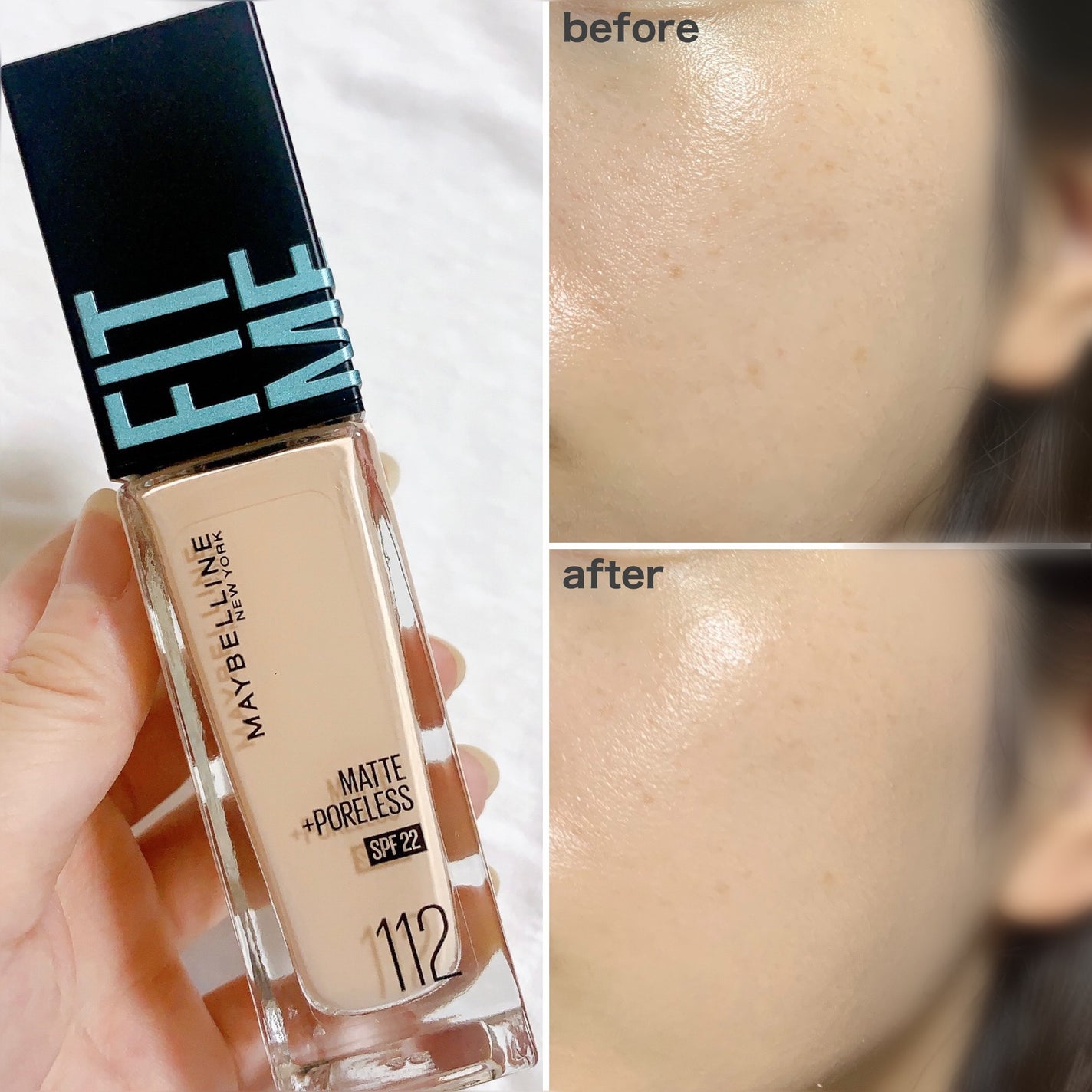 フィットミー リキッドファンデーション R/MAYBELLINE NEW YORK/リキッドファンデーションを使ったクチコミ(3枚目)