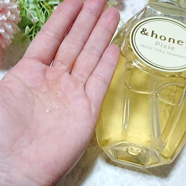 ＆honey ピクシーモイストシルキー　シャンプー1.0/ヘアトリートメント2.0/&honey/シャンプー・コンディショナーを使ったクチコミ（3枚目）