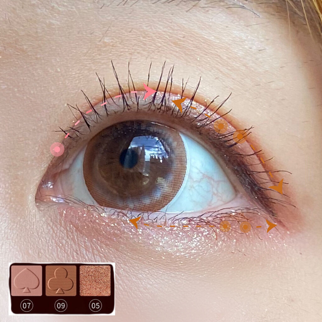 ダイヤモンドシリーズ カラーマスカラ/ZEESEA/マスカラを使ったクチコミ（3枚目）