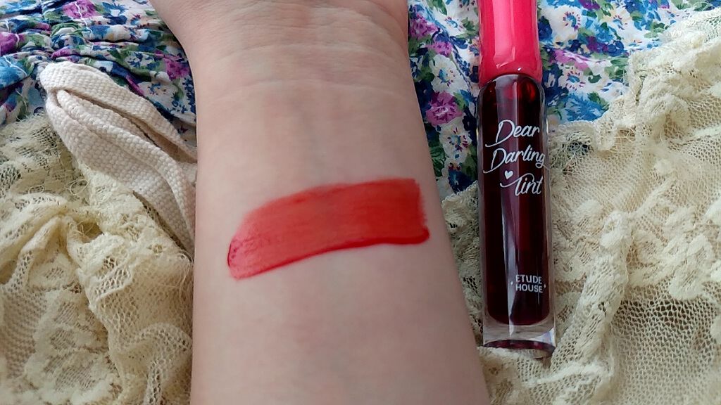 ディアダーリン ウォータージェルティント/ETUDE/リップティントを使ったクチコミ(2枚目)
