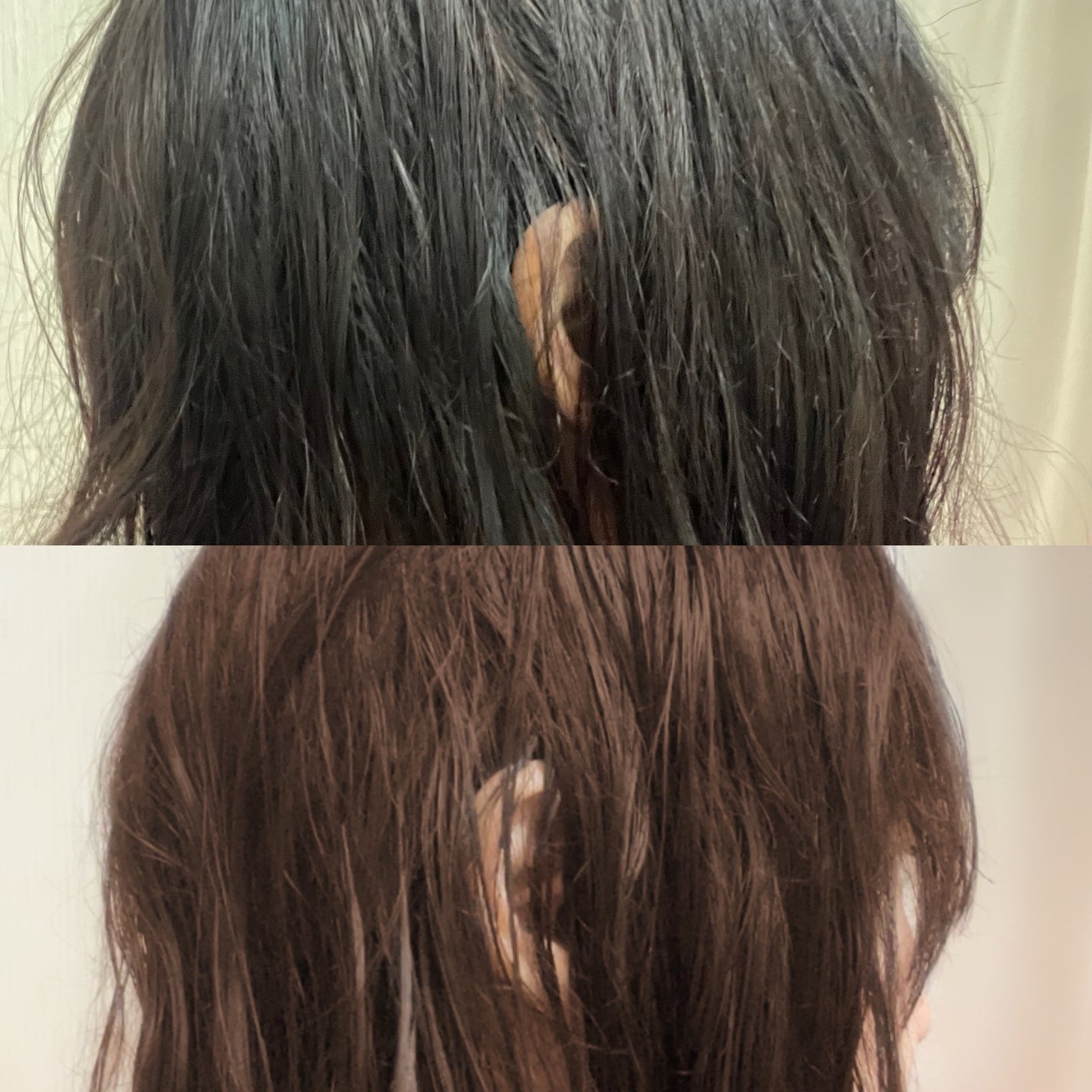 泡クリームカラー/ビゲン/ヘアカラーを使ったクチコミ(4枚目)