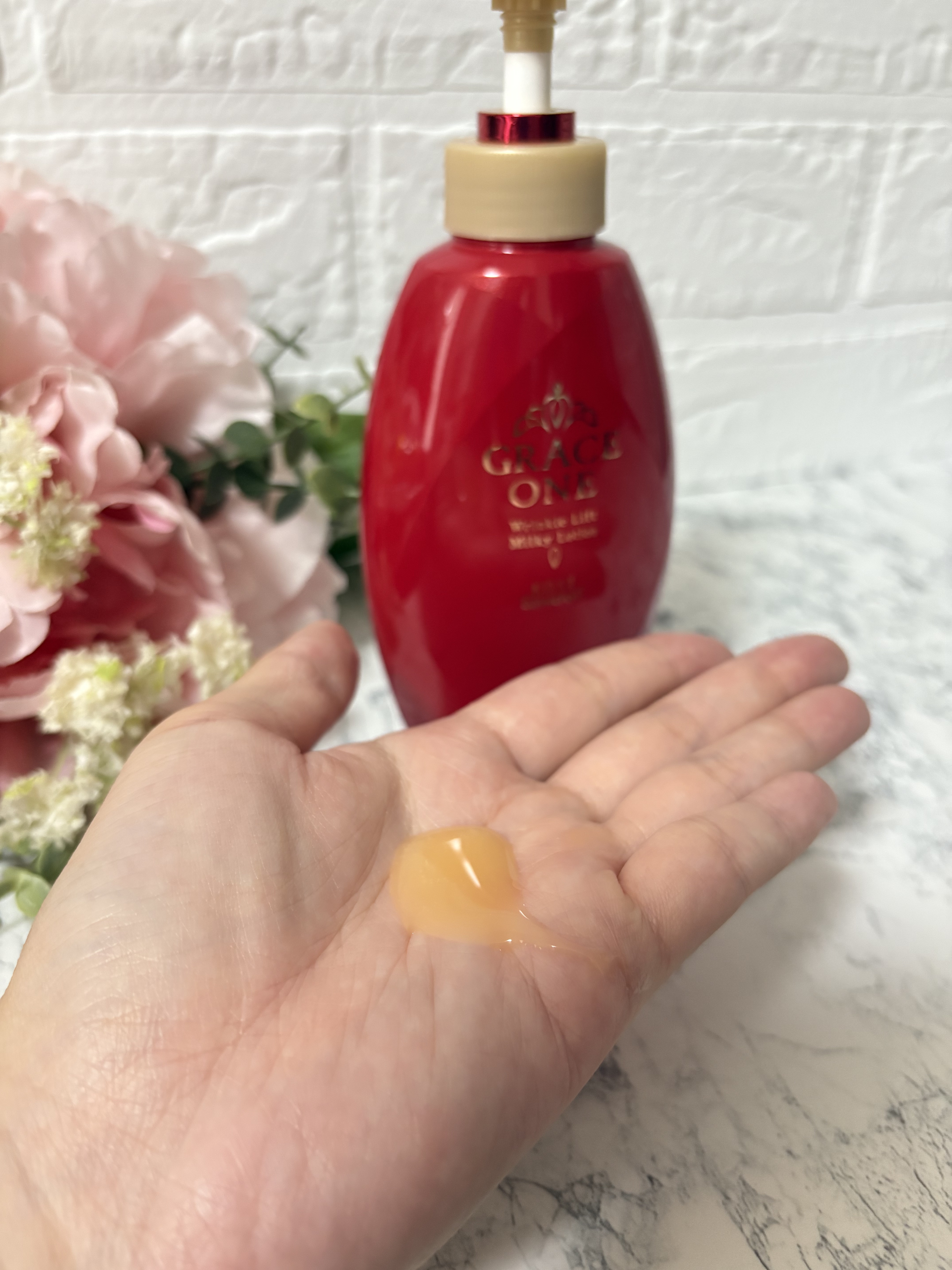 グレイス ワン　薬用リンクル　リフト液/グレイスワン/オールインワン化粧品を使ったクチコミ（2枚目）