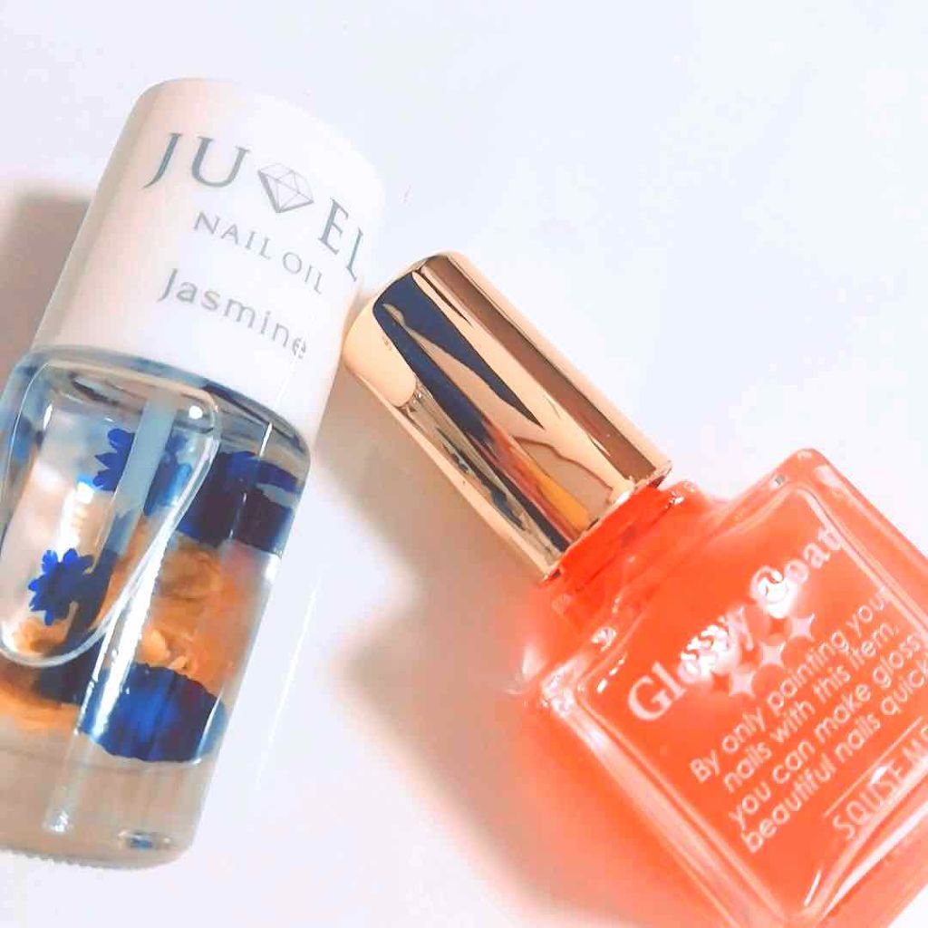 グロッシーコート/スキューズミー/オールインワンネイルを使ったクチコミ（1枚目）