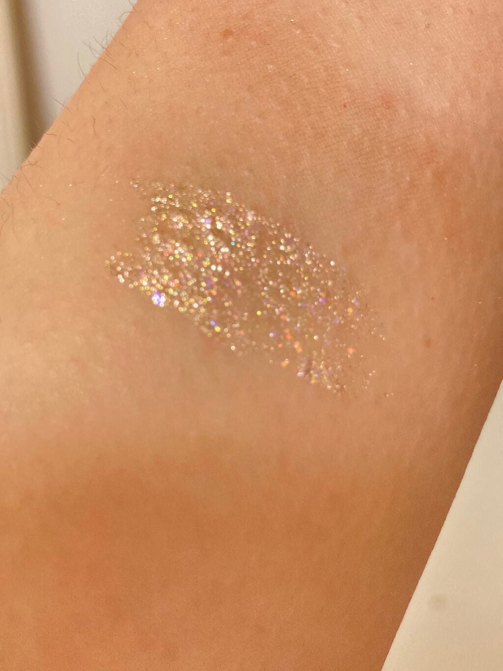 リキッド グリッター シャドウ/rom&nd/グリッターを使ったクチコミ(2枚目)