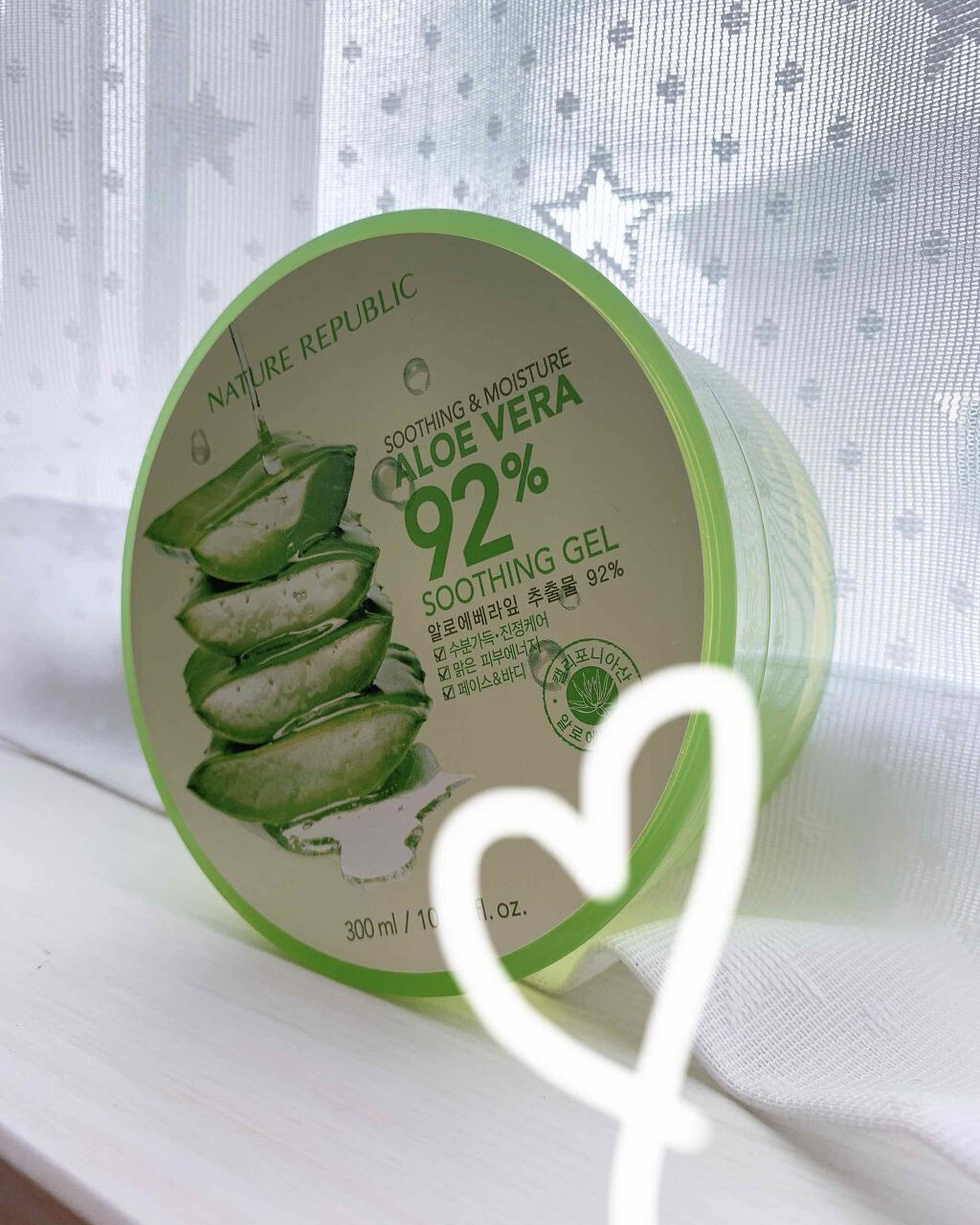 マイルド＆モイスチャーアロエジェル/ネイチャーリパブリック/ボディローションを使ったクチコミ（1枚目）