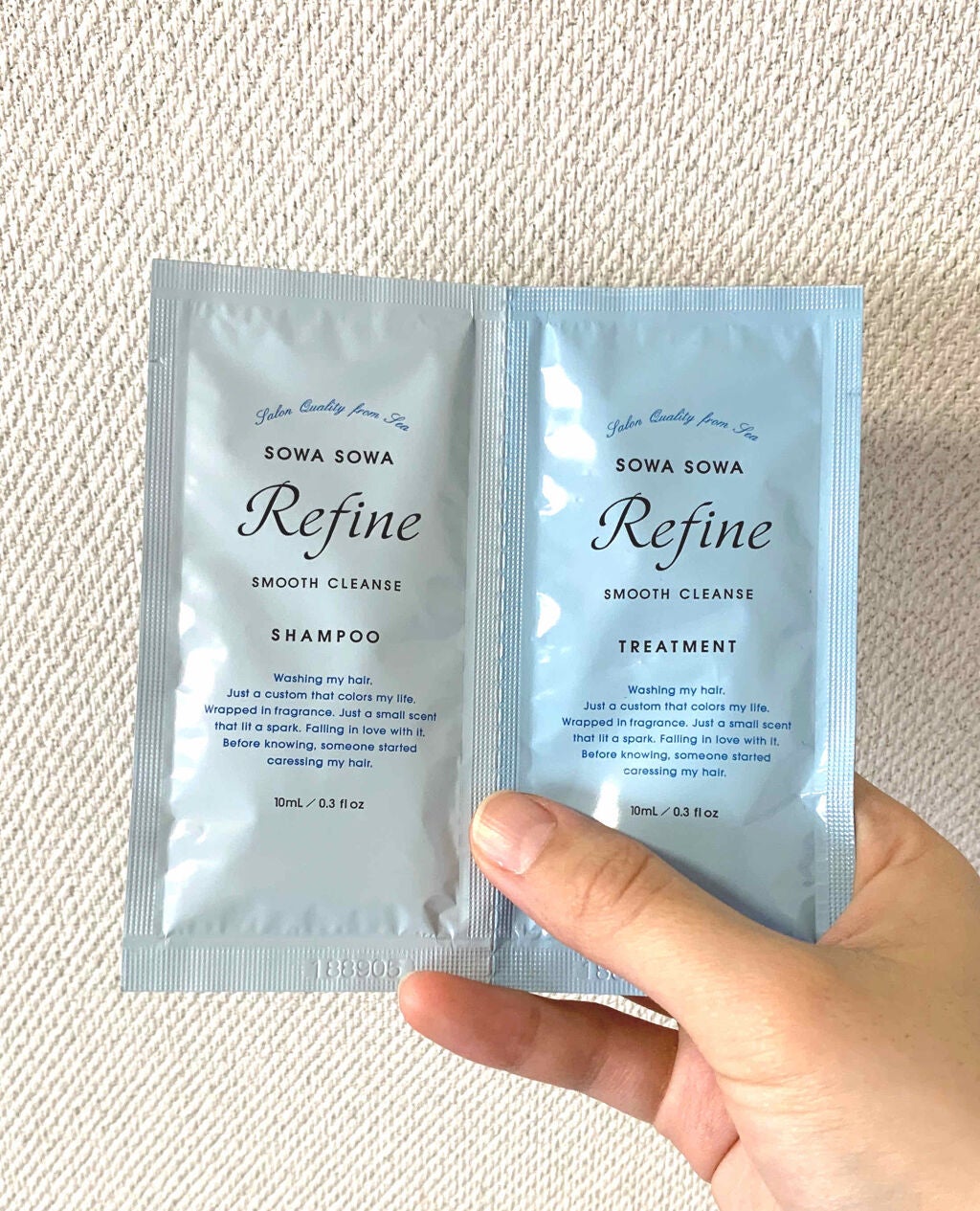 SOWASOWA Refine(ソワソワリファイン) スムースクレンズ シャンプー/トリートメント/SOWA SOWA/市販シャンプーを使ったクチコミ(1枚目)