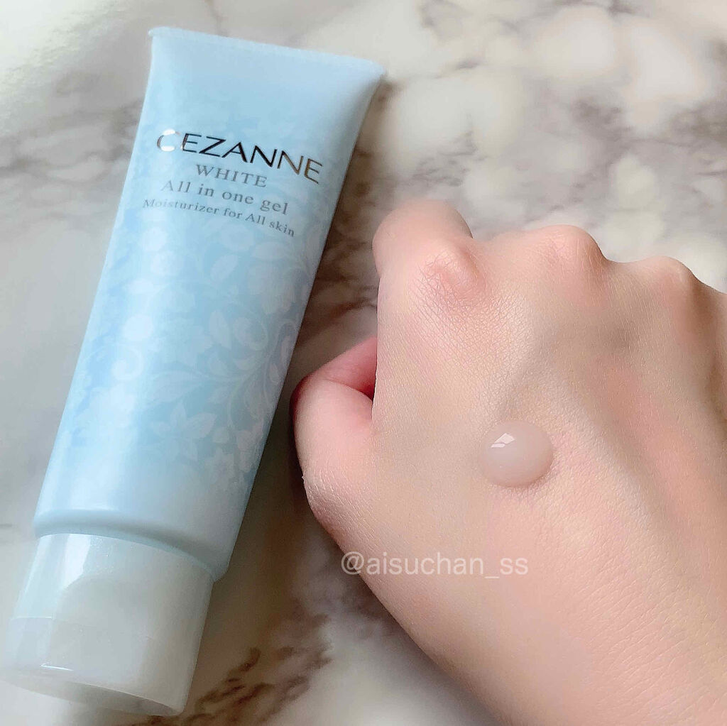 薬用うるおいホワイトニングジェル/CEZANNE/オールインワン化粧品を使ったクチコミ（2枚目）