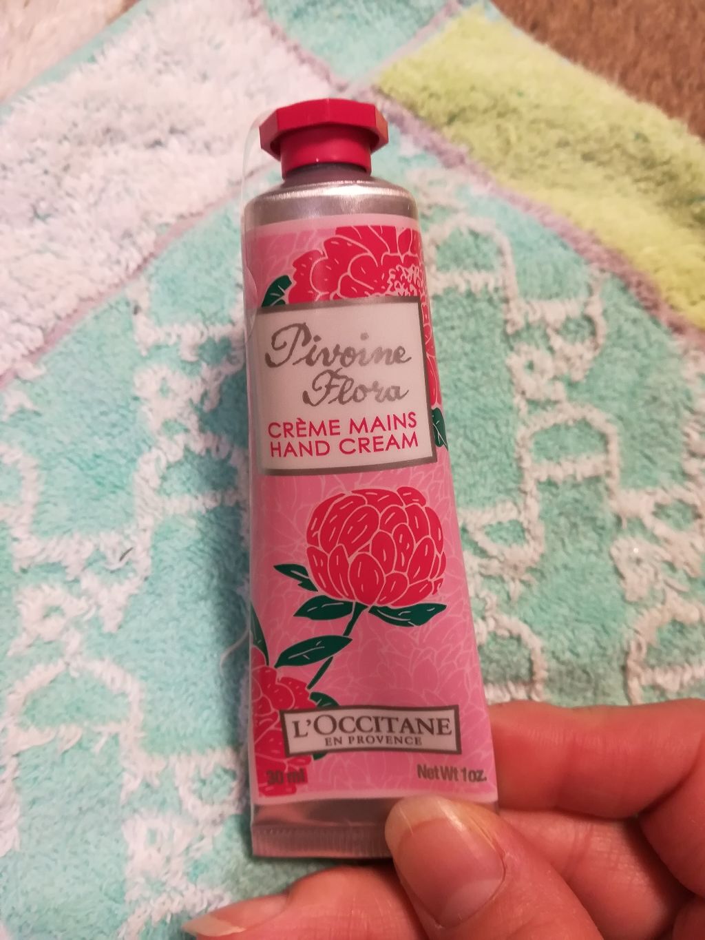 ピオニー フェアリーハンドクリーム/L'OCCITANE/ハンドクリームを使ったクチコミ(1枚目)