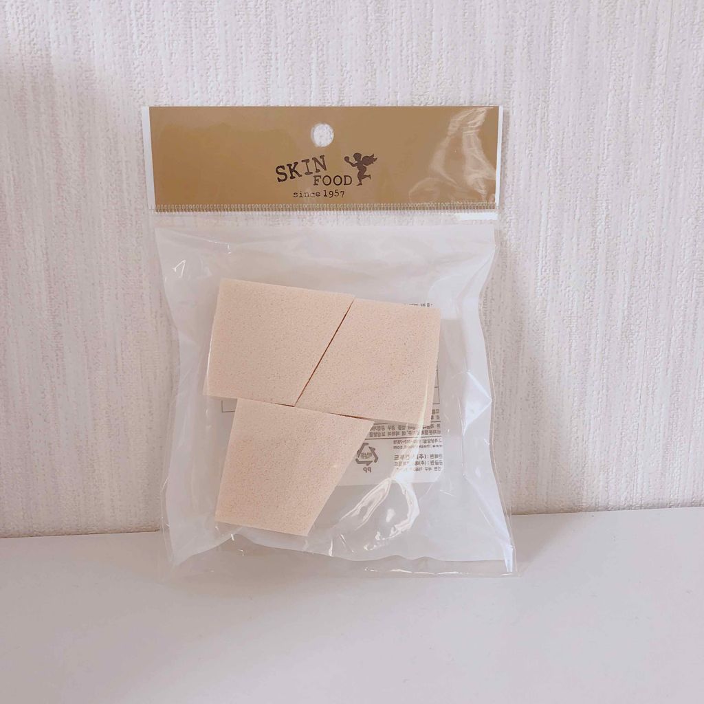 ウェッジ パフ/SKINFOOD/パフ・スポンジを使ったクチコミ（1枚目）