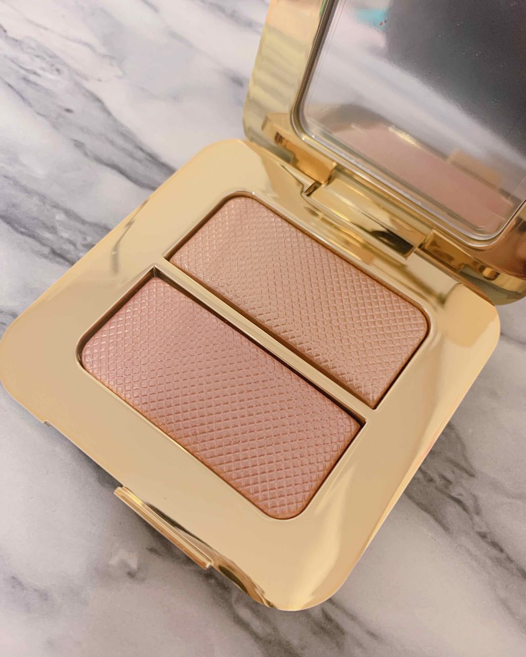 シアーハイライティングデュオ/TOM FORD BEAUTY/パウダーハイライトを使ったクチコミ（1枚目）