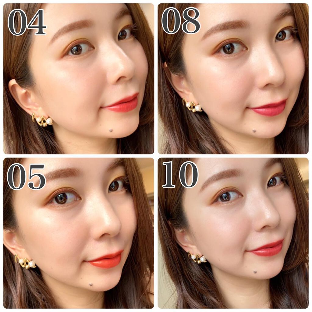 シアー マット リップスティック/SUQQU/口紅を使ったクチコミ(5枚目)