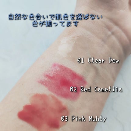 ナチュラルブルームリップオイルセラム 3色セット/PINATE/リップグロスを使ったクチコミ(3枚目)